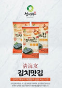 Kimchi-flavored seaweed